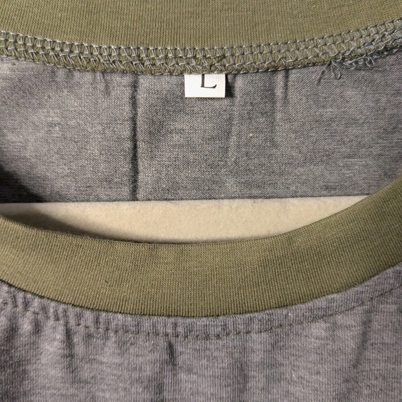 Unbranded Large Thankful Baseball Style Tee 3/4 Sleeve NWOT - Picture 3 of 4